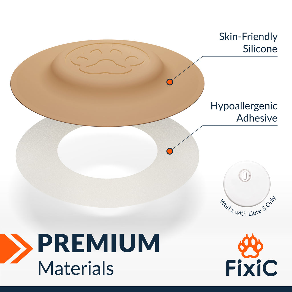 fixic silicone libre 3 sensor covers 10 pcs