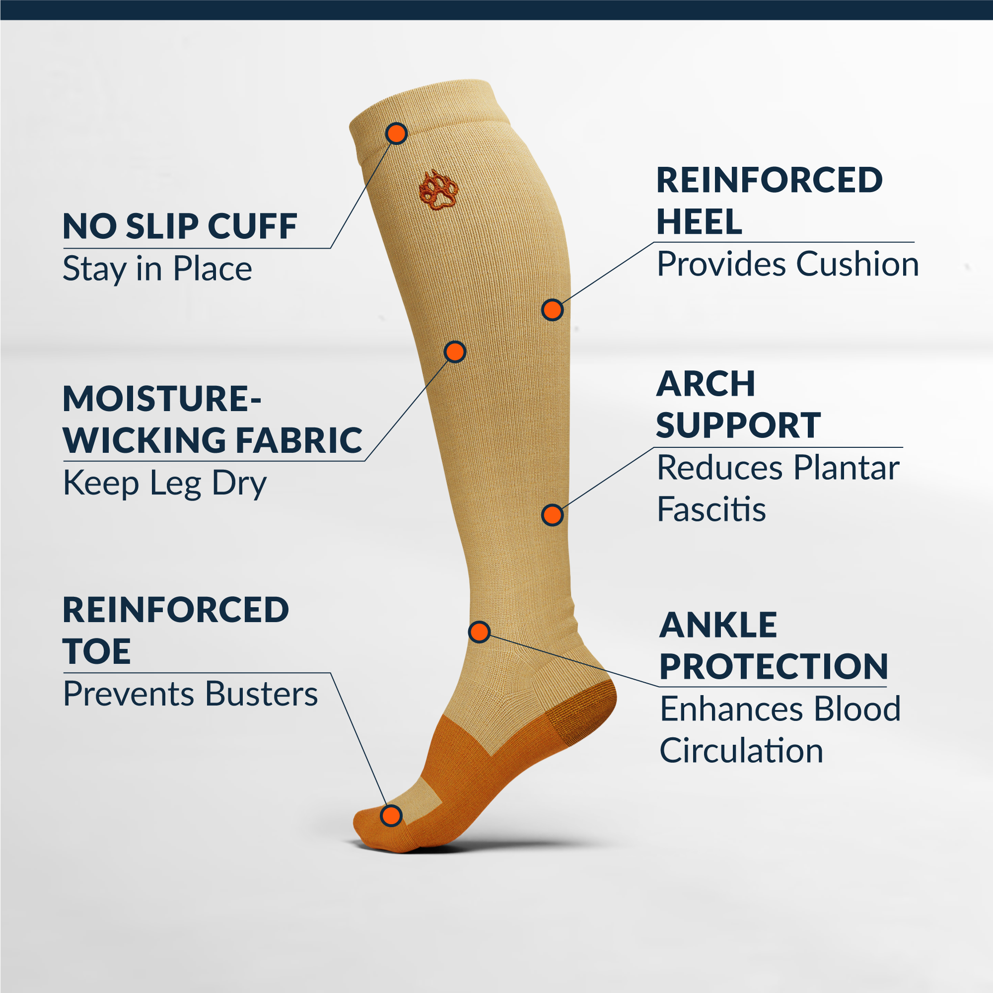 medical compression socks for nurses
