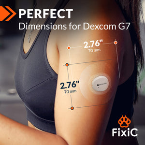 dexcom 7 adhesive patches waterproof