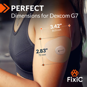 Premium adhesive patch for Dexcom G7
