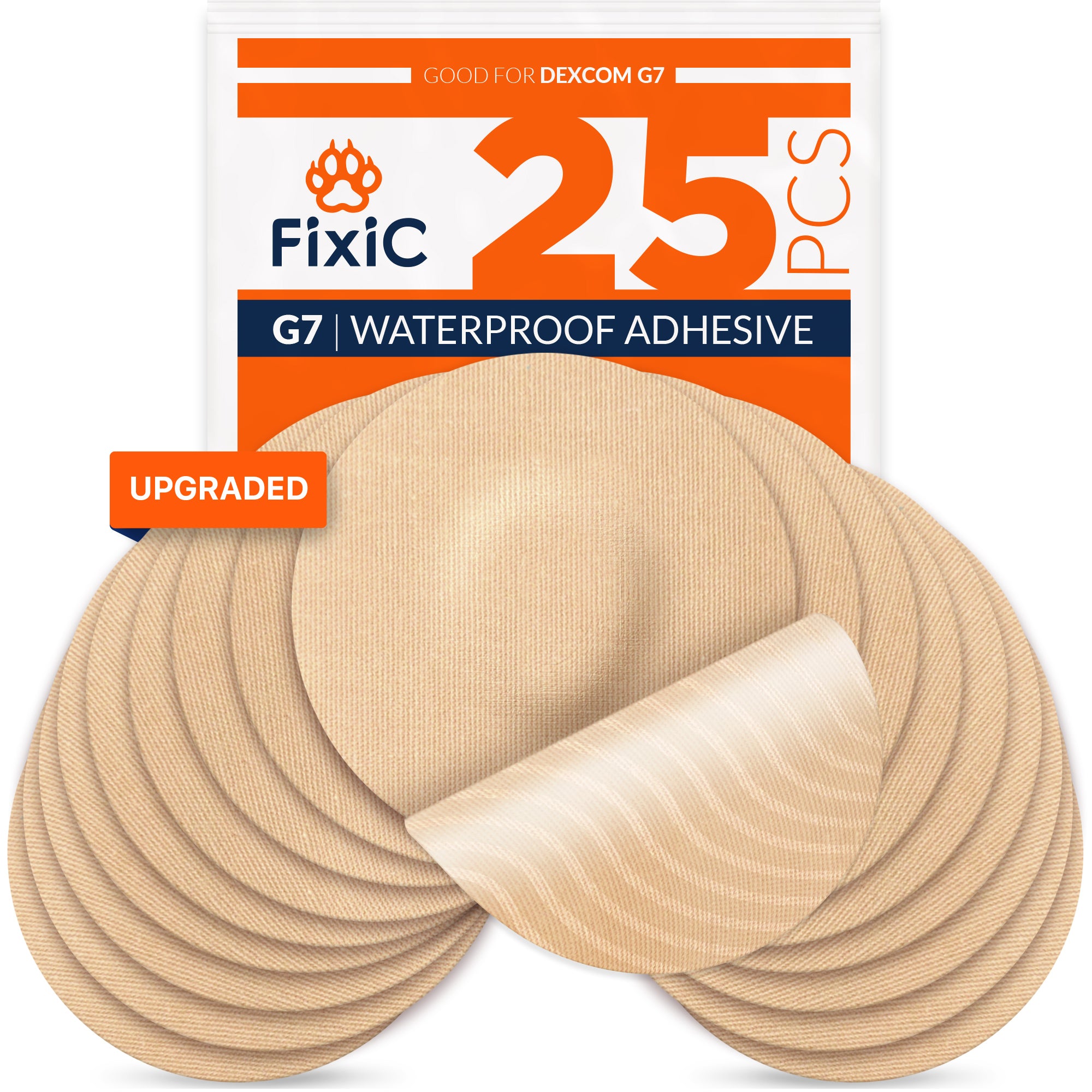 dexcom g7 over patches waterproof
