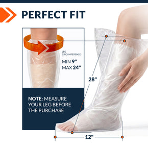 shower boots for foot after surgery