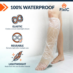 waterproof cast cover leg adult