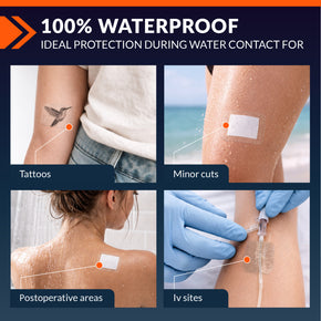 Clear medical tape