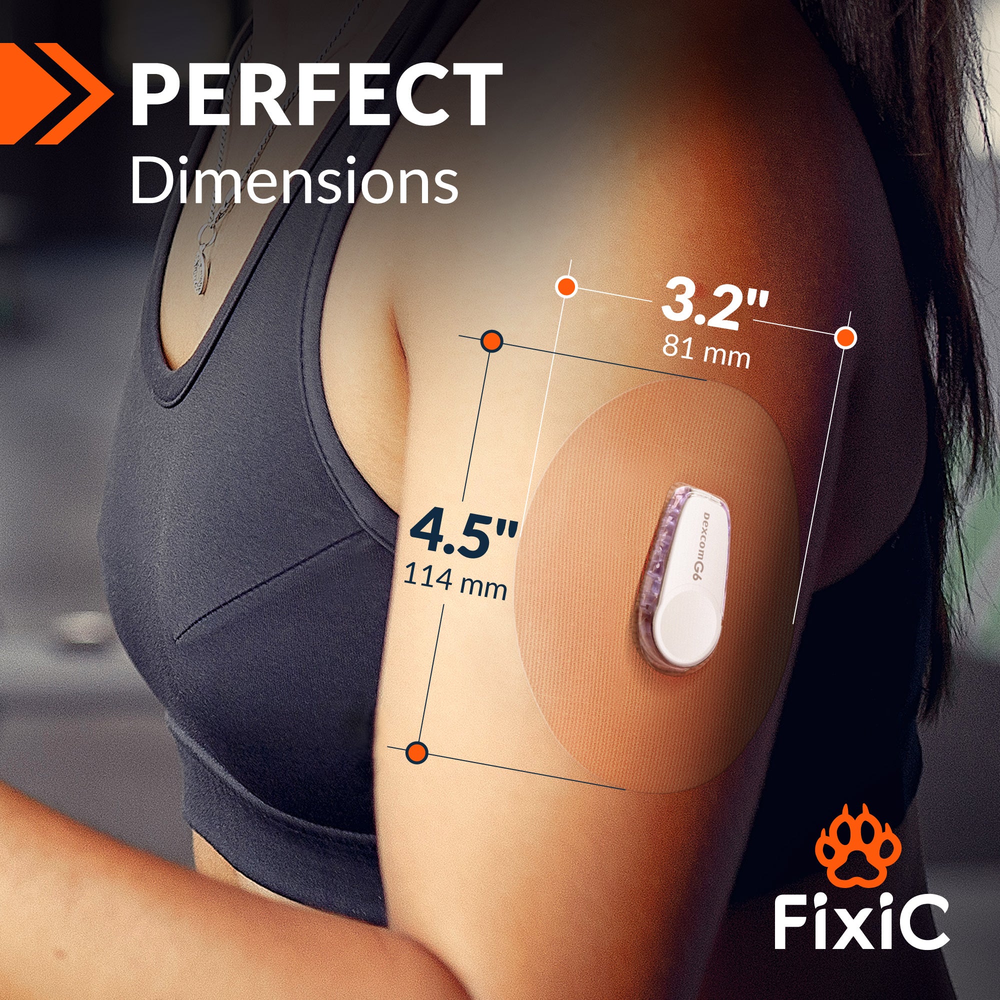  OhmRx Dexcom G6 Adhesive Patches Waterproof - Pre Cut Pack of  25 Black Color Dexcom G6 Sensors Patches Lasts 10-14 Days Dexcom G6 Sensor  Covers : Health & Household