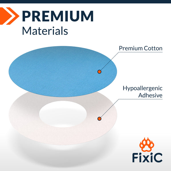 Freestyle Fixic Adhesive Patches - Good for Libre 1, 2, 3 (Light Blue ...